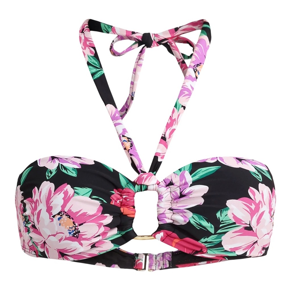 Time and tru floral bikini top and bottom